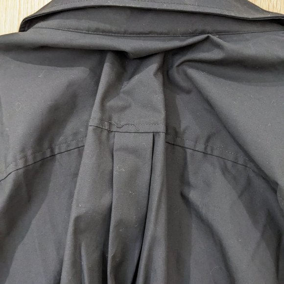 Alexander Wang Gathered Long-Sleeved Shirt Dress - Picture 2 of 6